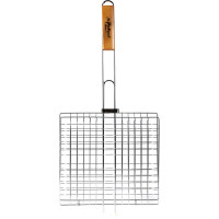 Универсальная хромированная решетка-гриль POLYAGRO Camp 27х24 см 8102242