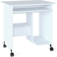 Компьютерный стол СОКОЛ белый КСТ-10.1 КСТ10.1Б6