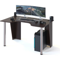 Компьютерный стол СОКОЛ венге КСТ-18 КСТ18В