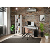 Компьютерный стол СОКОЛ белый КСТ-19 00-00010961