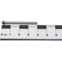 Борфреза твердосплавная сферическая D04 04М03 (4x4х3x40 мм; спиральная насечка) CNIC 29673