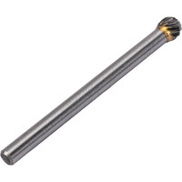 Борфреза твердосплавная сферическая D04 04М03 (4x4х3x40 мм; спиральная насечка) CNIC 29673