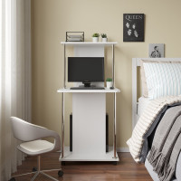 Компьютерный стол СОКОЛ белый КСТ-12 КСТ12Б6