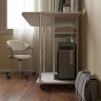 Компьютерный стол СОКОЛ белый КСТ-12 КСТ12Б6