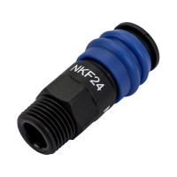 Разъем композитный мама быстросъемный - резьба M1/2" NORDBERG NKF24