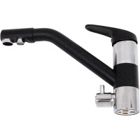 Кухонный смеситель Polygran ДУО (№16 Черный) 694319