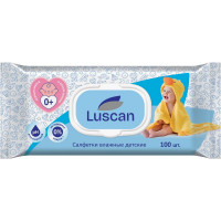 Влажные салфетки Luscan детские 100 шт. 1027669