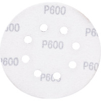 Лист шлифовальный (5 шт; 125 мм; 8 отверстий; Р600) REDVERG 920541 6624190