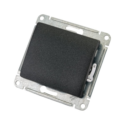 Механизм 1-клавишного перекрестного переключателя Systeme Electric Glossa 10А 7 10AX антрацит GSL000771