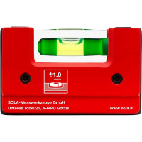 Компактный уровень SOLA GO! с клипсой 01620201