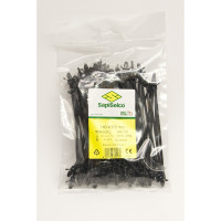 Кабельные стяжки для крепления на поверхности SapiSelco 140x3.5, полиамид 6.6, уп. 100 шт. SCA.3.210