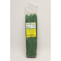 Стяжки SapiSelco зеленого цвета, 4.5x280 мм, полиамид 6.6, уп. 100 шт. SEL.12.425R