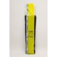 Стяжки с металлической вставкой в головке SapiSelco ME.T, черного цвета, 4.5x360, полиамид 6.6, уп.100 шт. MET.3.2126R