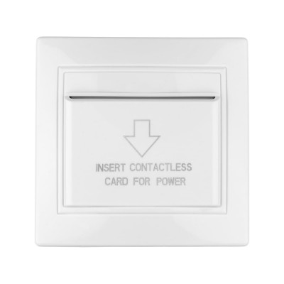Карточный выключатель с задержкой отключения TDM ELECTRIC белый Таймыр SQ1814-0604