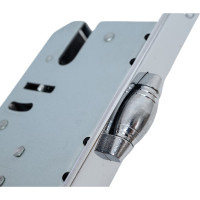 Замок дверной врезной ANBO для ПВХ, м/о 92 мм, пл. 16 мм, д/м 35 мм с роликовой защелкой l4384 ANBO115135
