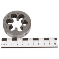 Дюймовая Плашка ИПК UNF 7/ 8 (14 ниток, 9ХС) UNF 7/8-14 9XC