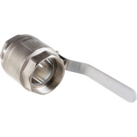 Шаровой кран STI Ду80 Ру16 муфтовый (муфта-муфта) рычаг D160-02824