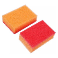 Набор губок для мытья посуды VETTA Прима 10 шт, 8x5х2.5 см 441-081