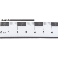 Сверло спиральное левое короткая серия (2.20x13x40 мм; Р6М5; ц/х; А1; ГОСТ 4010-77) ИНСТУЛС 00001284649