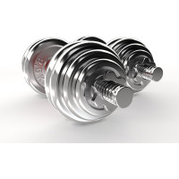 Набор гантелей в кейсе UNIXFIT 30 кг DBKITU30