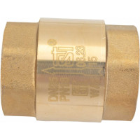 Обратный пружинный клапан STI Ду25 Ру16 латунный с пластиковым штоком D100-01357