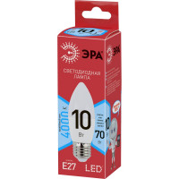 Светодиодная лампочка ЭРА RED LINE LED B35-10W-840-E27 R 10 Вт свеча нейт, белый свет Б0050696