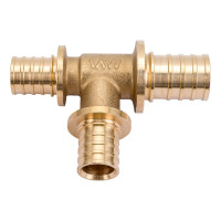 Аксиальный переходной тройник MVI 25x20x20, латунь SF.441.060505