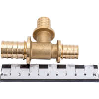 Аксиальный переходной тройник MVI 25x20x20, латунь SF.441.060505