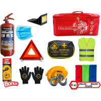 Набор автомобилиста ГЛАВДОР Саквояж-1 GL-876 красный 57178