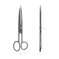 Ножницы ErichKrause Сталь, цельнометаллические, 16 см 14851