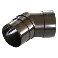 Колено DOCKE PREMIUM (45 градусов; шоколад) PVSA-1050