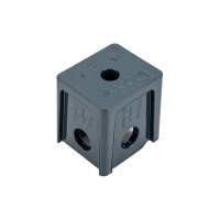 Универсальный хомут DOCKE PREMIUM графит PVSH-1086