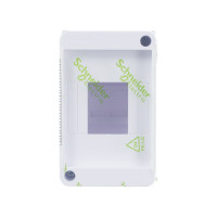 Навесной бокс Systeme Electric City9 Box без дверцы, 4 модуля EZ9EAA104