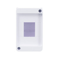 Навесной бокс Systeme Electric City9 Box без дверцы, 4 модуля EZ9EAA104