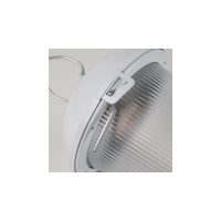 Светильник без решетки ЭРА Желудь сталь/стекло IP54 E27 max 200Вт 185х260 белый Б0052018