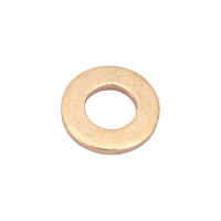 Круглая шайба без фаски DINFIX DIN 125А, латунь, М6, 10 шт. 00-00001734
