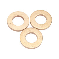 Круглая шайба без фаски DINFIX DIN 125А, латунь, М6, 10 шт. 00-00001734