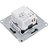 Розетка USB A+С Systeme Electric AtlasDesign Карбон 5В/2,4А, 2х5В/1,2 А ATN001039