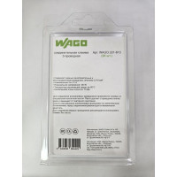 Универсальная 3-х проводная клемма WAGO 221-613, 20 шт .221-613-20 УТ-0318416