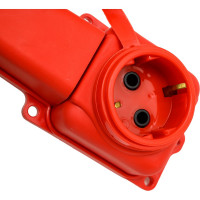 Штепсельная колодка Volsten Sb1-M1Z Red IP54 красная с заземлением модель РП 16-131 14437