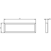 Светодиодный светильник ЭРА SPO-950-3-65K-018 18Вт 6500К 1890Лм IP40 595х180х40 матовый Б0051630