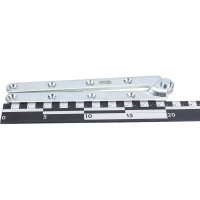 Петля для лестниц VORMANN прямая правая 205х18х12х5 мм, оцинкованная 00019 016 Z