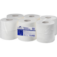 Бумага туалетная д/дисп Luscan PROFESSIONAL Luscan Professional 2сл белая цел 200м 12рул/уп 880886