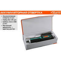 Аккумуляторная отвертка Sturm CD3404U2
