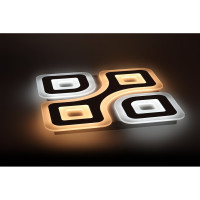 Потолочный светильник ЭРА светодиодный GEO с ДУ SPB6 GEO 4 RC 75 75Вт 3000-6500К Б0050919