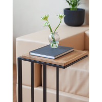 Приставной кофейный столик GreenWeen черный GW-CT330B