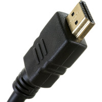 Кабель HDMI Cablexpert 7.5м v2.0 19M/19M медь, черный позолоченные разъемы экран 2 ферритовых кольца пакет CCF2-HDMI4-7.5M