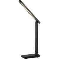 Настольный светодиодный светильник ЭРА NLED-495-5W-BK аккумуляторный, складной, черный Б0051473