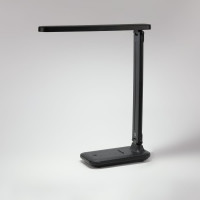 Настольный светодиодный светильник ЭРА NLED-495-5W-BK аккумуляторный, складной, черный Б0051473