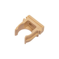 Крепеж-клипса для трубы TDM ELECTRIC 16 мм, ЭКО, сосна, 10 шт. SQ0405-0051